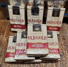 Vintage Collectible Old Gold Filter Cigaretts Sealed Packs picture