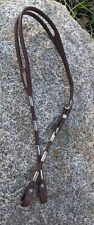 Absolutely Stunning Sterling Silver Vintage Poco Lena Ferrule Headstall picture