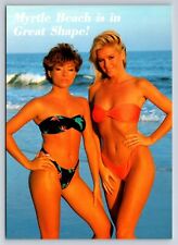 Postcard Sexy Beach Bikini Girl Myrtle Beach SC c1980s-90s #7 V24 picture