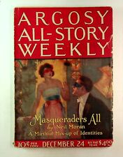 Argosy Part 3: Argosy All-Story Weekly Dec 24 1921 Vol. 139 #3 VG/FN 5.0 picture