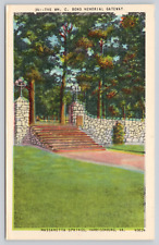 Bond Memorial Gateway Massanetta Springs Christian Camp Harrisonburg VA Postcard picture