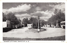 Modern City Park, Rapid City, South Dakota Unposted Postcard Street View picture
