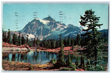1956 Mt. Shuksan Mt. Baker National Forest Northwest Washington WA Postcard picture