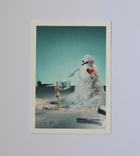 Tiffany & Co. Postcard A Tiffany Christmas Snowman Holidays Greetings Card New picture