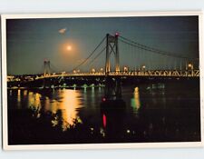 Postcard Mid Hudson Bridge Highland New York USA picture