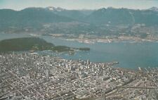 Aerial View of Downtown Vancouver, B. C., Canada, Postcard picture