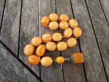 Vintage Very Old Prayer Beads Tasbih Bakelite With Sterling Silver 925 Rare 170g picture