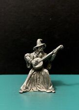 Ridolfi Gallo Pewter Wizard Mage Banjo Guitar Musician Band Figurine LOTR GOT picture