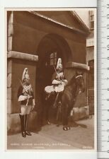 Rppc Postcard London Whitehall Horse Guards Sentries England UK St James Park picture
