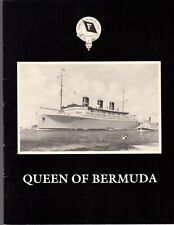 Furness Queen of Bermuda by Stephen Card signed 38 page Ocean Liner History Book picture