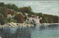 Shore View at Seal Harbor Maine 1912 Postcard picture