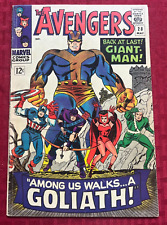 AVENGERS #28 VG+   1ST FULL APPEARANCE OF THE COLLECTOR MARVEL COMICS 1966 picture