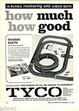 1967 ADVERT Tyco Toy International Grand Prix Rpoad Racing Set HO Gauge picture