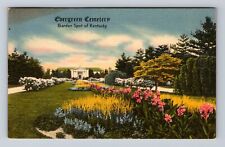Louisville KY-Kentucky, Ebergreen Cemetery, Antique, Vintage c1951 Postcard picture