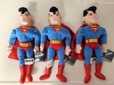 DC Warner Brothers Studios Store Bean Bag Superman (LOT of 3) picture