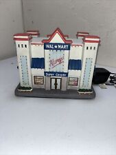 Wal-Mart Store Fiber Optic Holiday Christmas Village Building Works Great picture