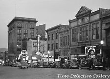 Butte, Montana After Dark - 1939 - Vintage Photo Print picture