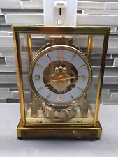 1950's Vintage Jaeger Le Coultre Brass Atmos Perpetual Motion Swiss Clock 526-5 picture