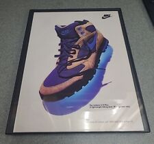 Nike Caldera 3/4 Plus Hiking Book 1993 Print Ad Framed 8.5x11  picture