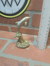 VINTAGE MASTERWORK PEWTER JUMPING DOLPHIN FIGURE (MWFP) 1993 picture