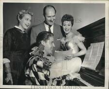 1952 Press Photo Stars of 