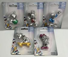 Rare Disney 100 Mini Figure Set Of 5 Brand New Mickey Mouse And Friends picture