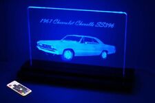 1967 Chevrolet Chevelle SS396 Laser Etched LED Edge Lit Sign picture