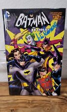 Batman TV Stories Signed Burt Ward Julie Newmar Robin Catwoman Hardcover OOP TPB picture