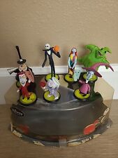 Nightmare Before Christmas 7 Piece Toy Playset Disney Store Open Box Rare picture