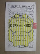 1948 BLESS THE BRIDE A.P Herbert Lizbeth Webb Anona Winn Peter Lupino Betty Paul picture