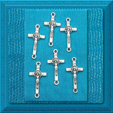 Saint Benedict Cross MEDAL OUR FATHER BEADS 1