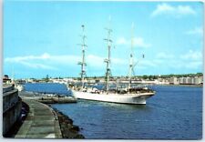 Postcard - A view of the Artificial Harbor - Ponta Delgada, Portugal picture