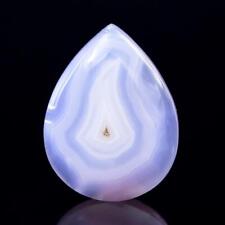 Natural Purple Chalcedony Cabochon with a Stunning Pattern Indonesia 6.75 g picture