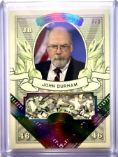2022 JOHN DURHAM Decision MONEY CARD Serial #2/5 RAINBOW Foil Card #MO27 picture