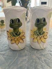 Vintage Neil The Frog Salt  & Pepper Shakers Sears & Roebuck. picture