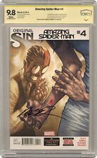 Amazing Spider-Man #4A CBCS 9.8 SS Humberto Ramos 2014 18-2ACD376-003 1st Silk picture
