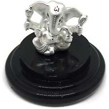 999 Pure Silver Ganesh / Ganpati idol / Statue / Murti (Figurine #20) picture