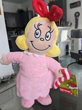 NEW CINDY LOU WHO WADDLER  ANIMATED DANCING GRINCH Gemmy  Christmas MUSICAL Seus picture