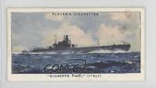 1939 Player's Modern Naval Craft Tobacco Giuseppe Finzi (Italy) #32 1i3 picture