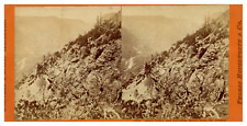 USA, Green Valley, American River, ca.1880, Stereo Vintage Stereo Print, picture