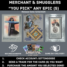 Topps Star Wars Card Trader Merchant & Smugglers YOU PICK any EPIC Card (s) picture