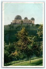 c1910s Phipps Observatory Riverview Park Pittsburg Pennsylvania PA Tree Postcard picture