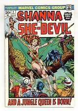 Shanna The She-Devil #1 FN+ 6.5 1972 picture