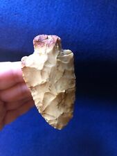 STONE SQUARE STEM:  Arkansas:   Great Style  AUTHENTIC EARLY ARCHAIC ARROWHEAD picture