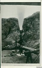 1927 Geothermal Steam Well At Larderello Italy Powers Plants Energy 5X7 Photo picture