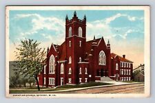 Bethany WV-West Virginia, Christian Church, Antique Vintage Souvenir Postcard picture