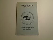 Vintage 1999 OMIK Bluebook Amateur Electronic Radio Club Membership Directory picture