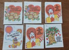 Vintage McDonald's Valentine Cards picture
