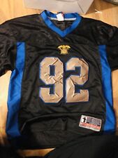 Black With Blue Jersey Authentic Military Sportswear In Good Condition. picture