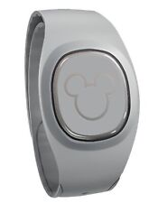 Disney World Parks Gray Mickey Magicband+ Plus Grey Solid Color Unlinked - NEW picture